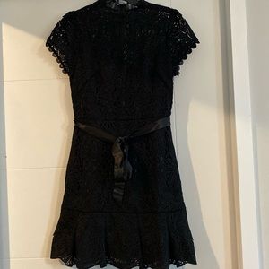 White House Black Market Lace Lined Dress. Size 10